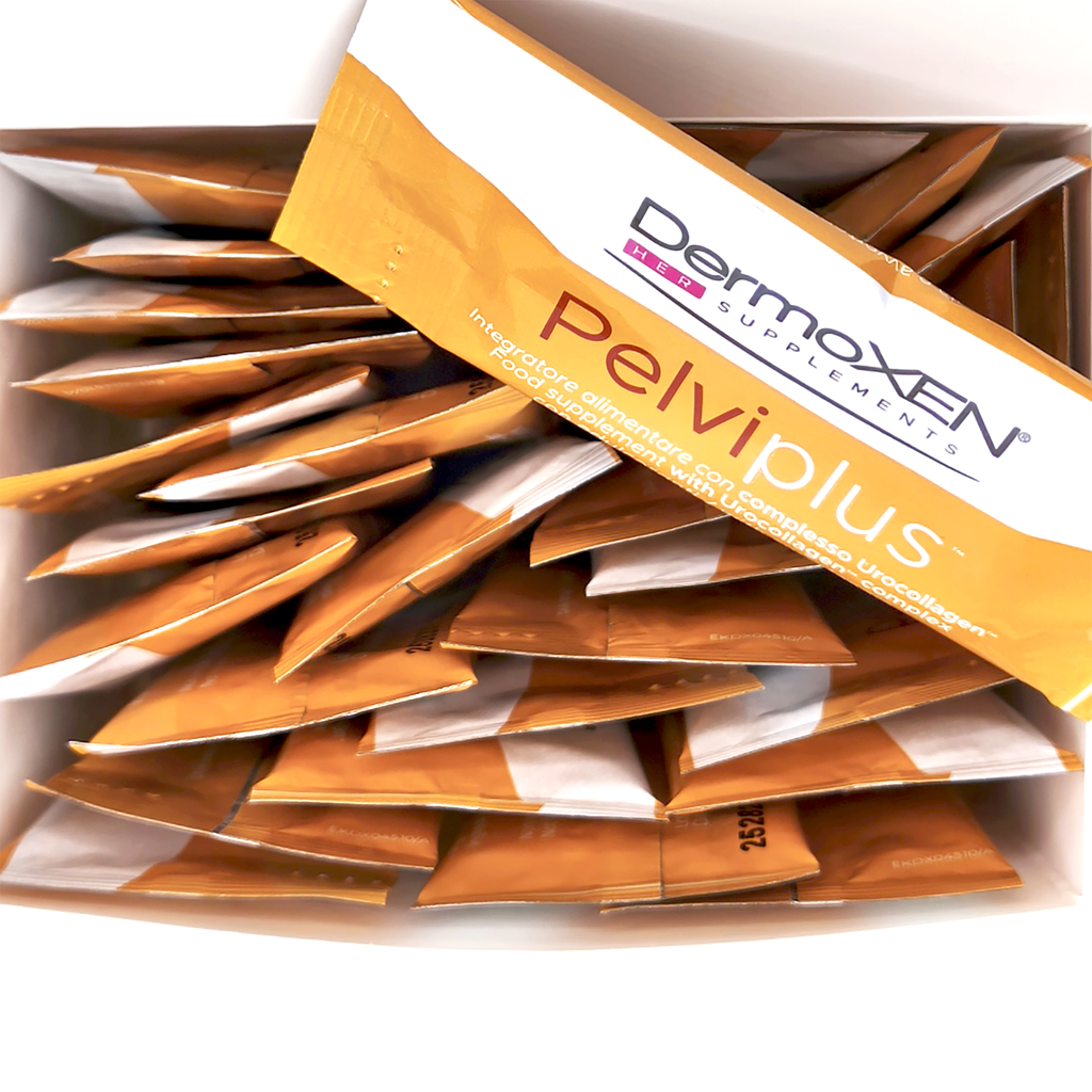 DermoXEN Pelviplus — Suplement Diety dla Kobiet na Zdrowie Dna Miednicy | 30 saszetek