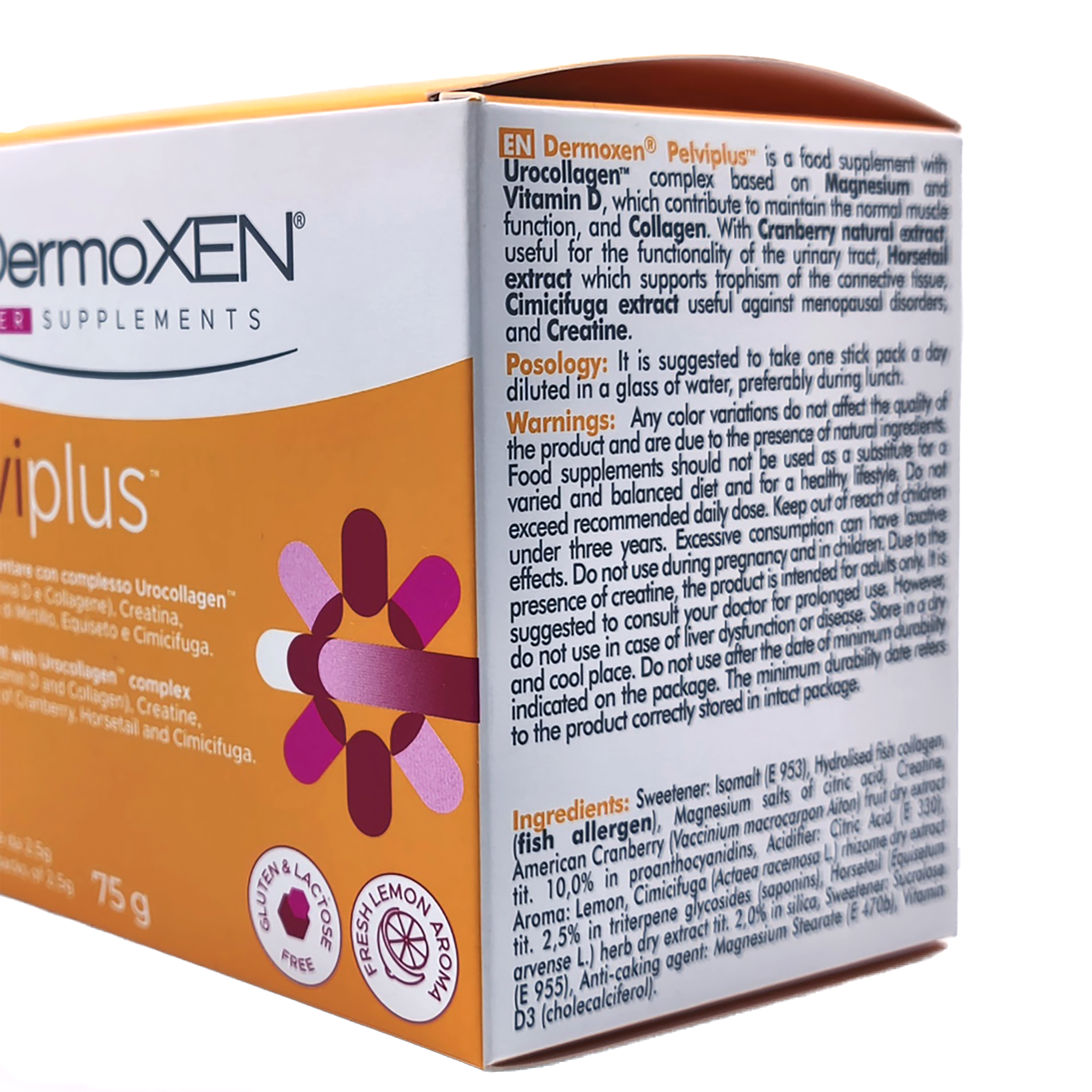 DermoXEN Pelviplus — Suplement Diety dla Kobiet na Zdrowie Dna Miednicy | 30 saszetek