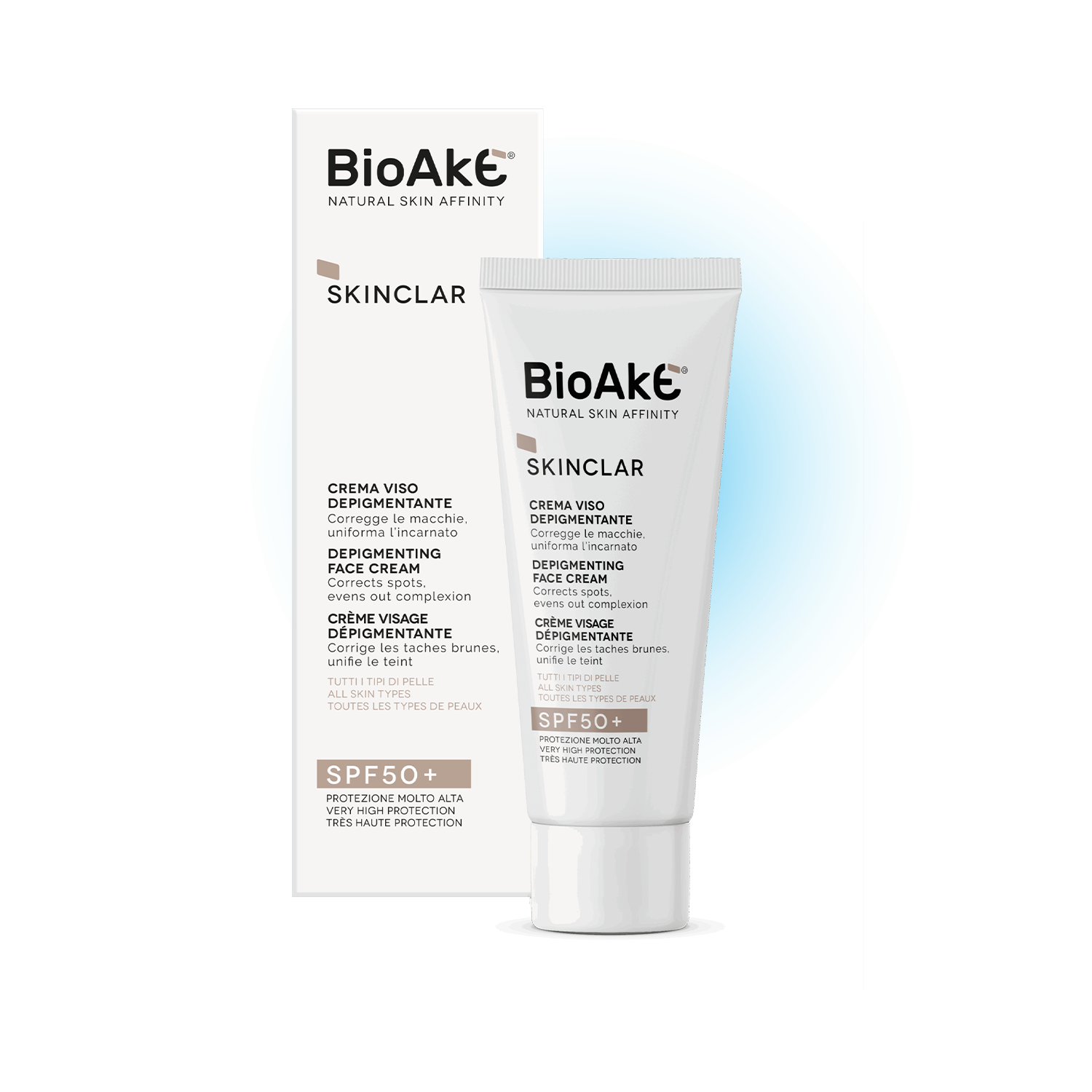 BioAké Skinclar Depigmentujący Krem do Twarzy | 50 ml