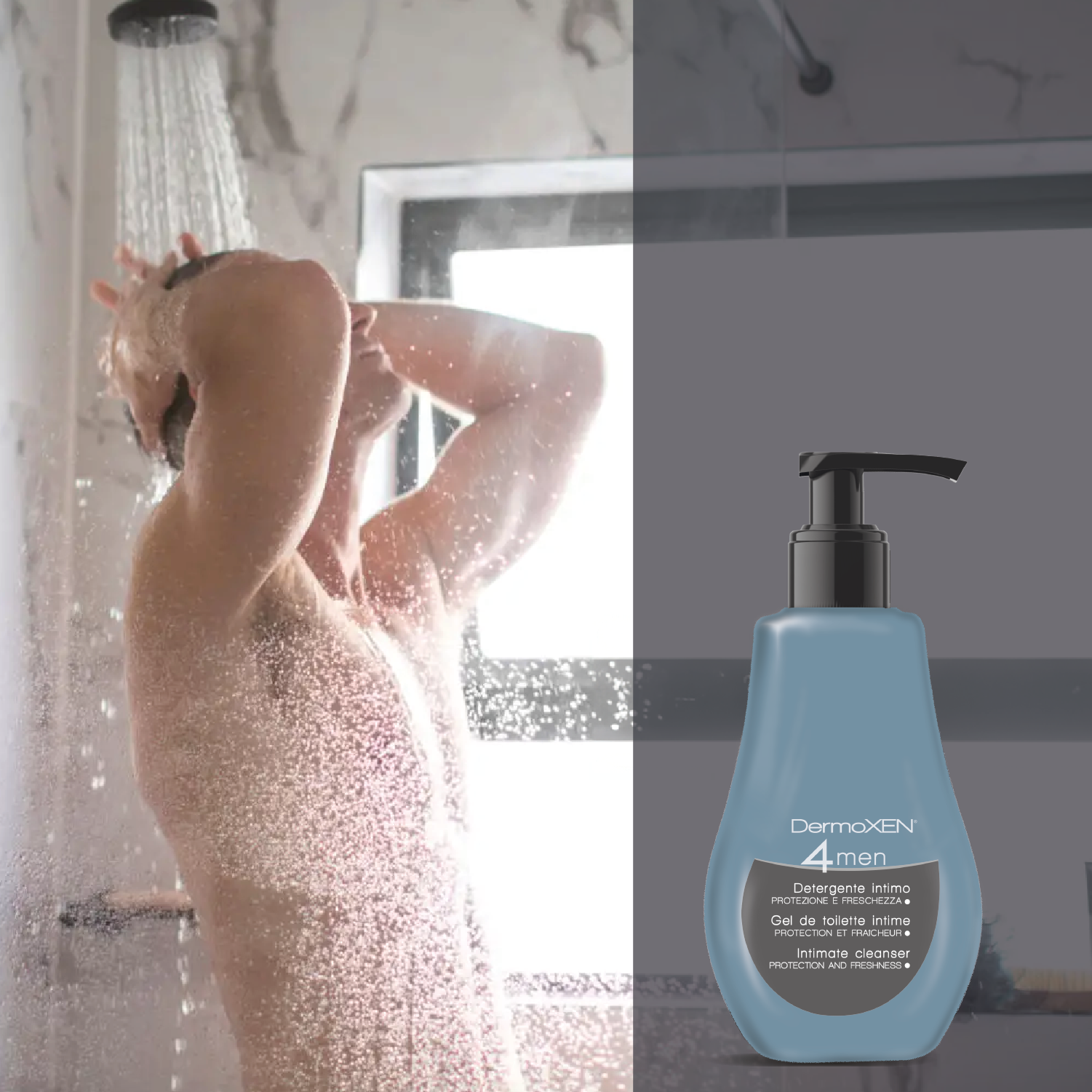 DermoXEN 4MEN Żel do Higieny Intymnej dla Mężczyzn | 125 ml