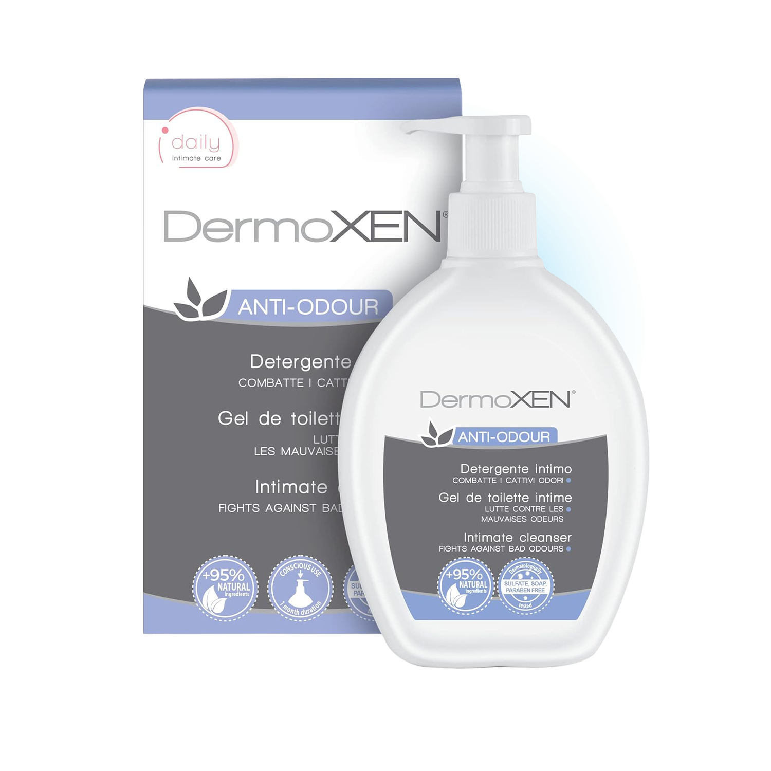 DermoXEN Anti-Odour Fresh Płyn do Higieny Intymnej dla Kobiet | 200 ml