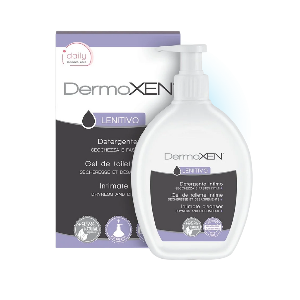DermoXEN Lenitivo Łagodzący Płyn do Higieny Intymnej dla Kobiet | 200 ml