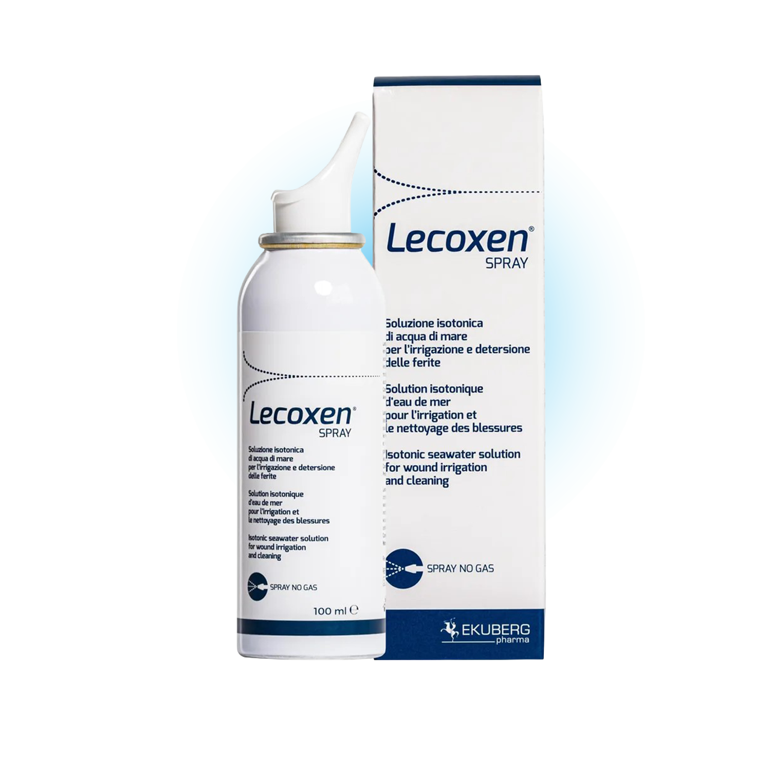 Lecoxen Spray — Izotoniczna Woda Morska do Przemywania Ran | 150 ml