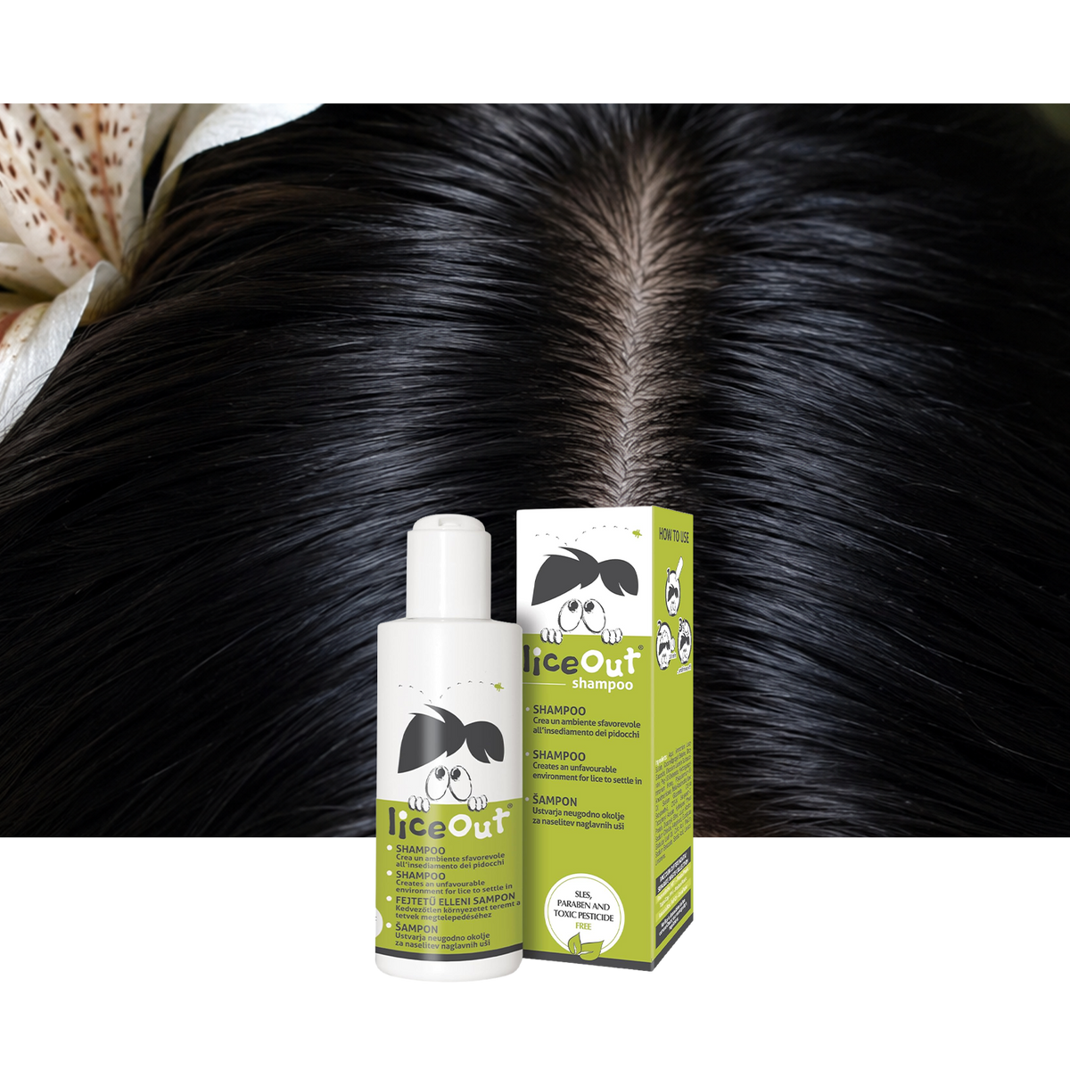 LiceOut Szampon Przeciw Wszom i Gnidom | 125 ml
