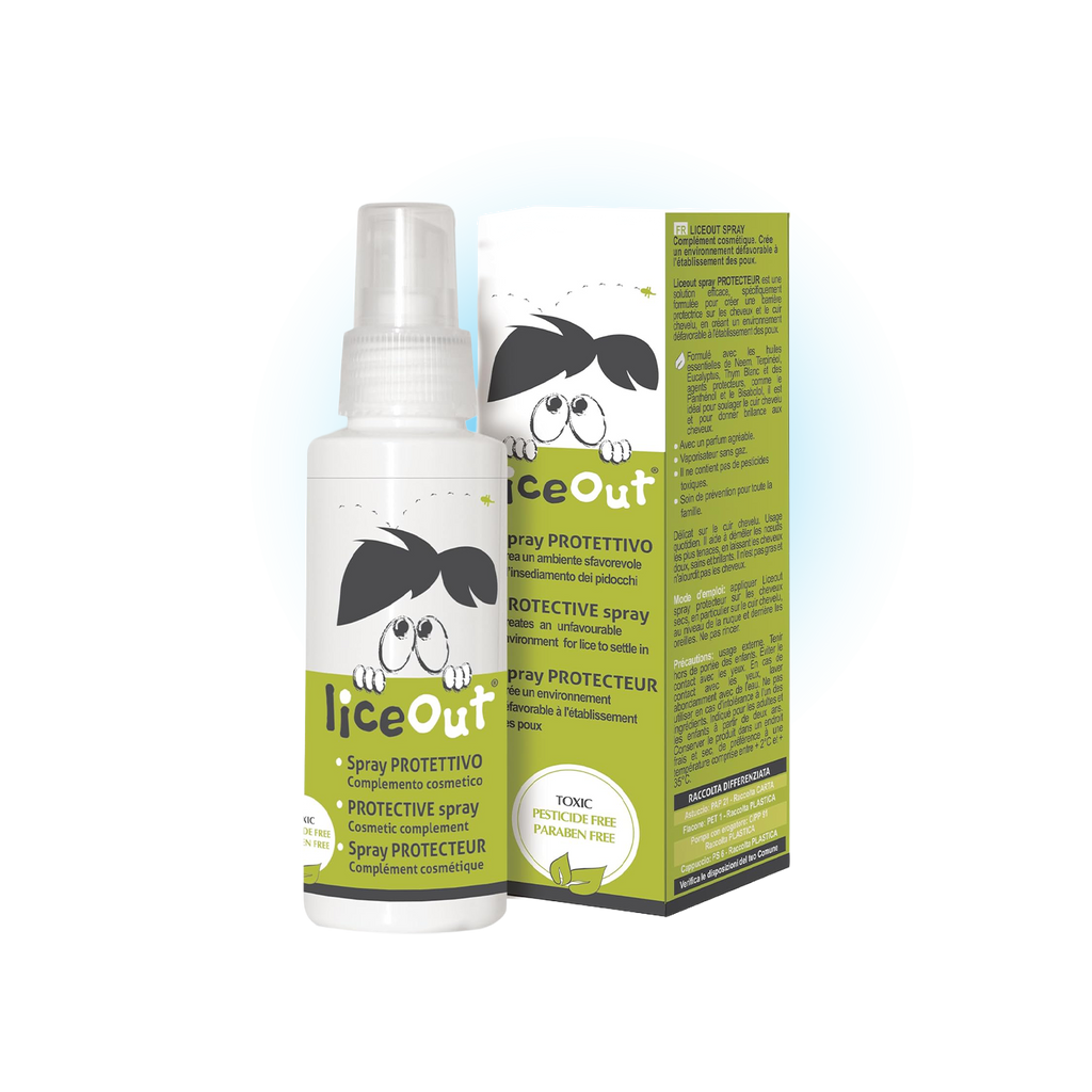LiceOut Spray Ochronny Przeciw Wszom dla Dzieci i Dorosłych | 100 ml